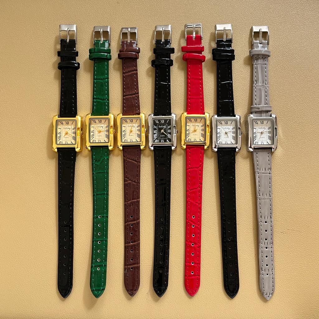 Small Square Plate Women'S Watch Belt, Antique Quartz Temperament, Versatile Women'S Watch Recommendation