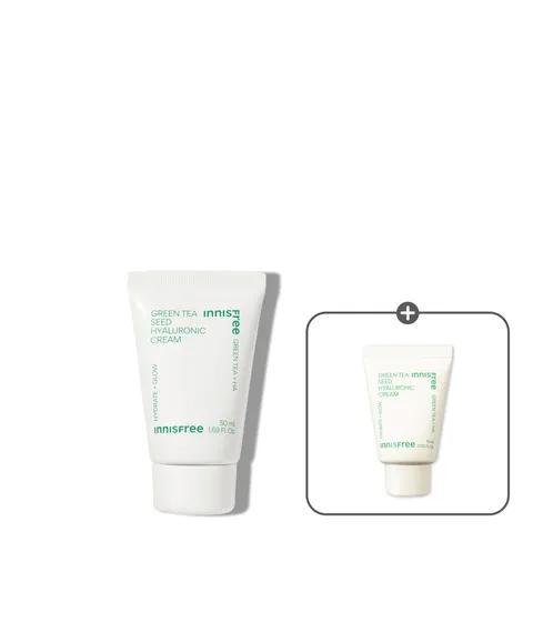 [50mL Tube] Green Tea Hyaluronic Acid Moisturizing Cream