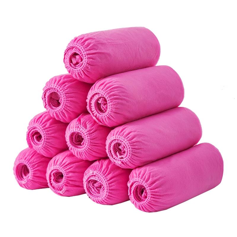 Disposable Non-Slip Indoor Overshoes for Adults and Children - Thickened, Anti-Static, Wear-Resistant, Non-Woven Foot Covers for Guests