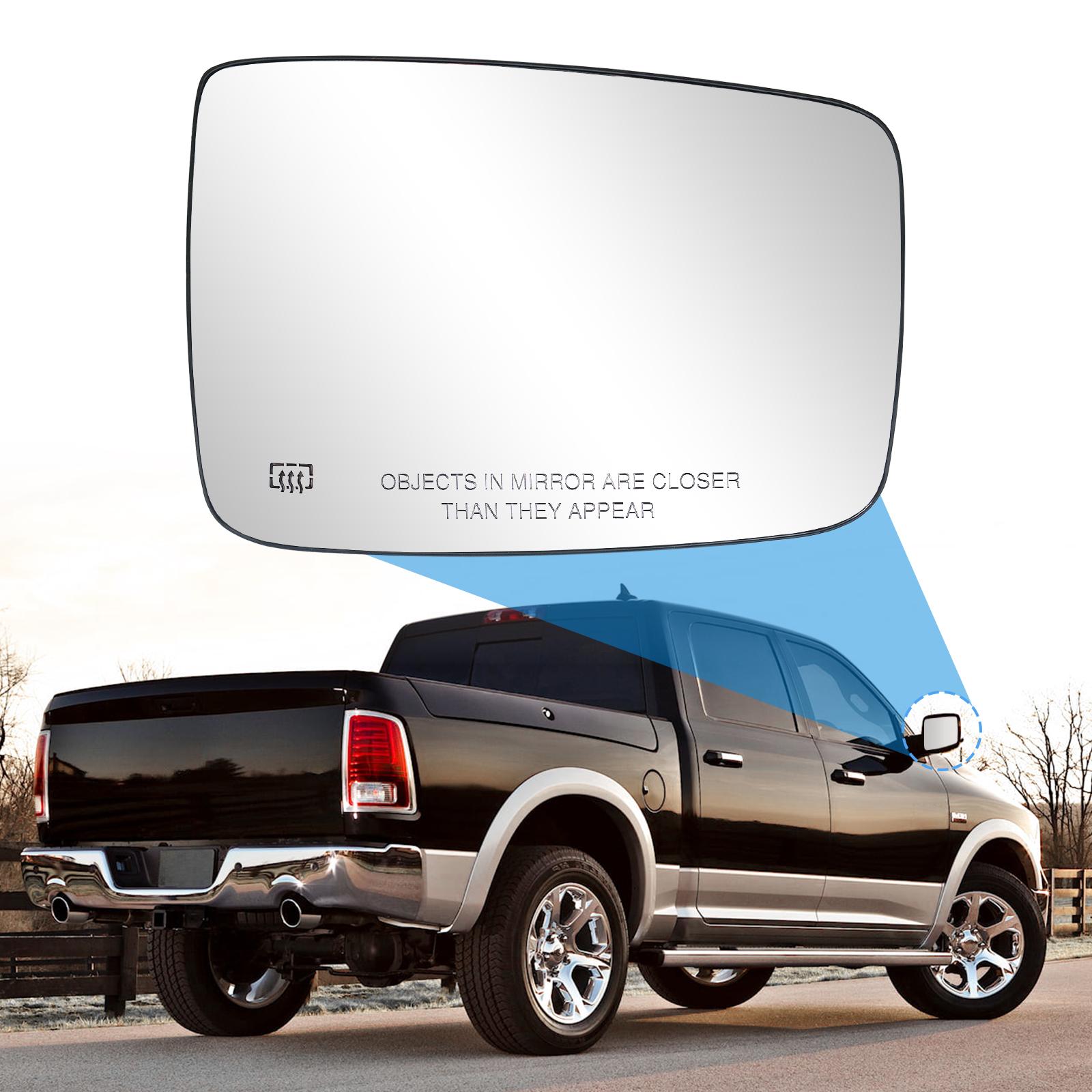 

Side Heated Wing Mirror Glass Rearview Mirror LH RH for Dodge Ram 1500 2500 2013 2014 2015 2016 2017 2018 68079363AA 68079362AA