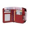 Women Retro Hollow Out Short Wallet Multi-Card Zipper Purse Clutch High Quality Multi Slot Card Wallet And Coin Purse Fashion Buckle Handbag