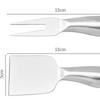 ZISIZ 6-Piece Hollow Handle Butter and Cheese Knife Set