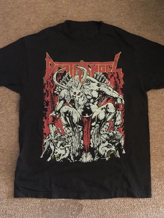 Death Angel 3rd Anniversary Christmas Show Black All size Shirt UR022 XXXL