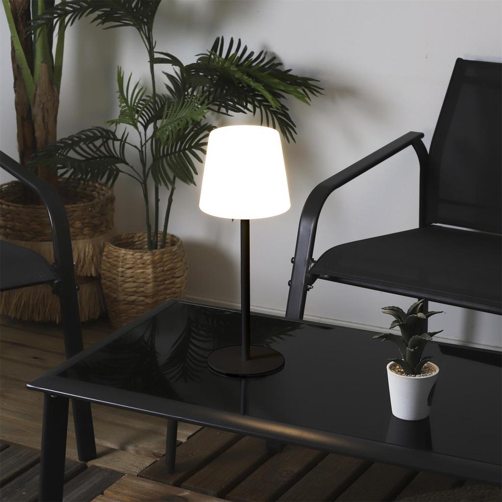 Usb Table Lamp Black 3 Brightness Levels Elegant