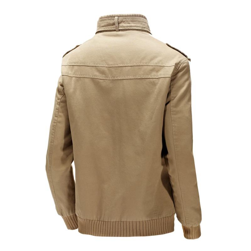 New Autumn and Winter Men's Jackets, Military Workwear Casual Jackets, Large Size Men's Cotton Jackets