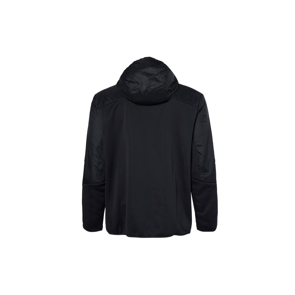 Under Armour Swacket Solid Color Outdoor Sports Hooded Jacket Men Tops Black 1382158-001
