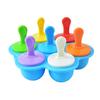 Popsicle Molds for Kids Reusable Ice Pop Mold with Sticks Homemade Mini Toddler Popsicle Mold BPA-Free Food-Grade Non-Stick Tray