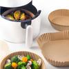 50 Feuilles Jetables Air Fryer 20 Cm - Ibili