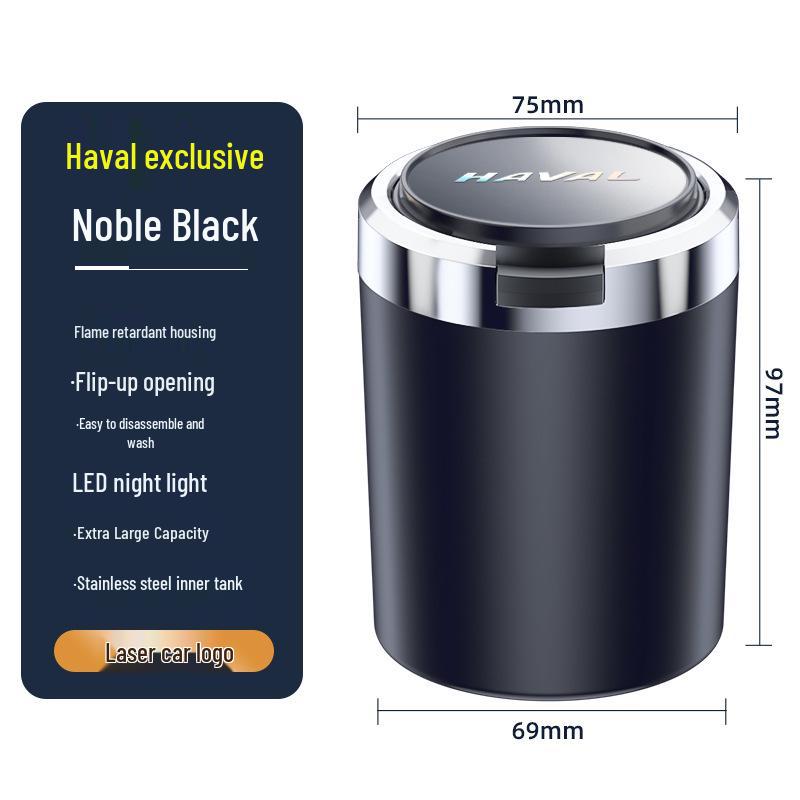 Car Ashtray for Haval Models: H6, M6, H9, H7, H6S, Shenshou, Dagou, Chitu, Chulian, Kugo, F7x - Interior Accessory