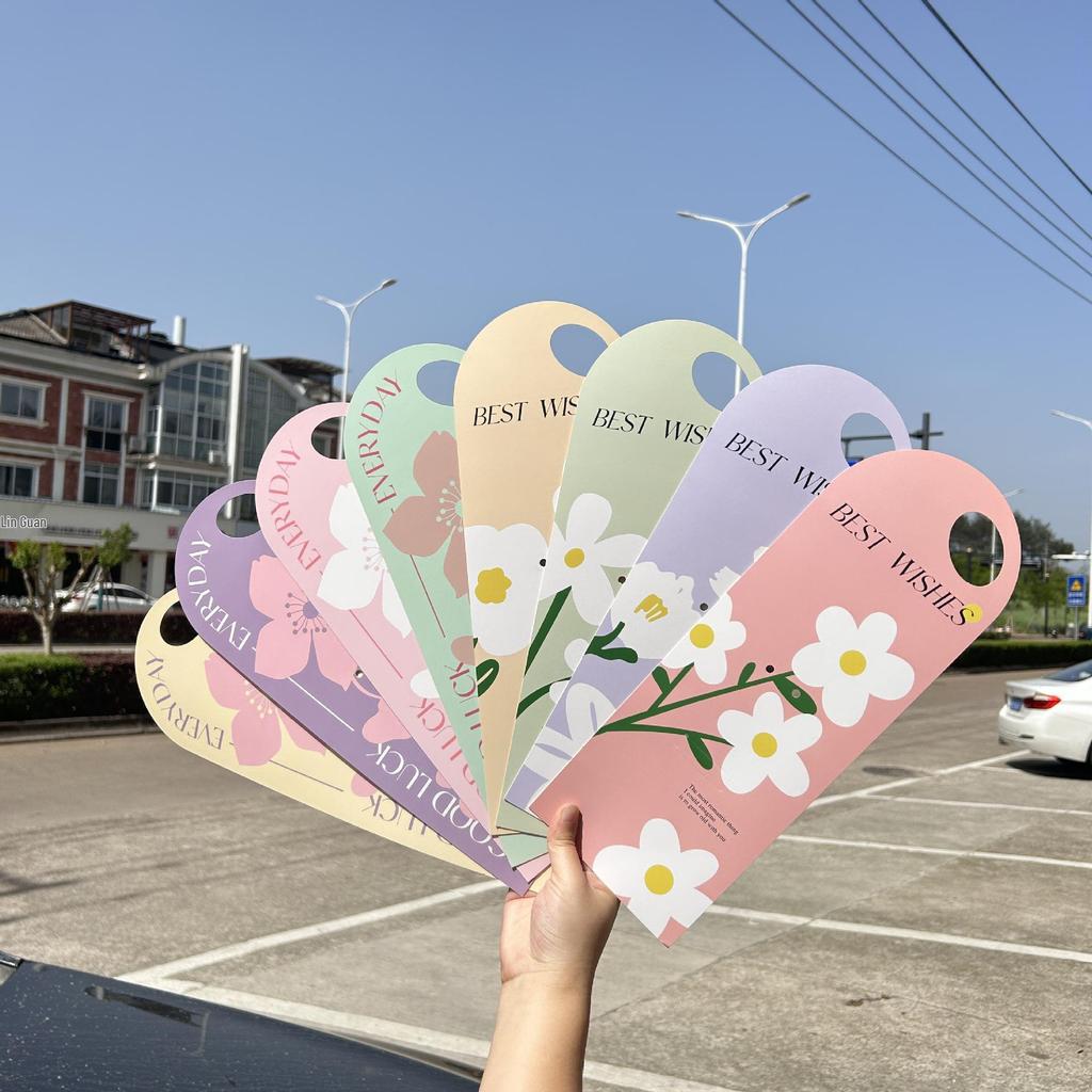 Valentine’s Single Flower Gift Box with Handle - Includes Card & Bouquet Packaging