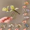 Classical Hair Comb Chinese Style Hair Stick U Shape Flower Cheongsam Hairpin For Hanfu Accessories