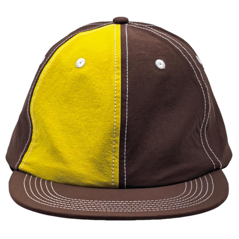Factory Custom Quick Drying Unstructured Snapback Dad Cap Flat Brim 6 Panel Contrast Color Breathable Waterproof 100% Polyester
