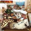 New Anime Dr.STONE 3D Print Bedding Set Duvet Covers Pillowcases 3 Piece Comforter Bedding Sets Bedclothes  Duvet cover Sets