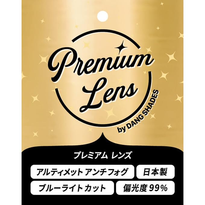 DANG SHADES Unisex Loco Premium Lens Sunglasses (vidg00430-lbk)