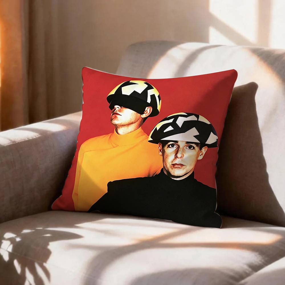 COOL Band PPet Shop Boys Nonetheless Pillow Case Pattern Printed Pillowcase For Living Room Sofa Cushion Cover