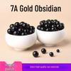 7A Natural Black Obsidian Beads for DIY Crystal Jewelry & Bracelets