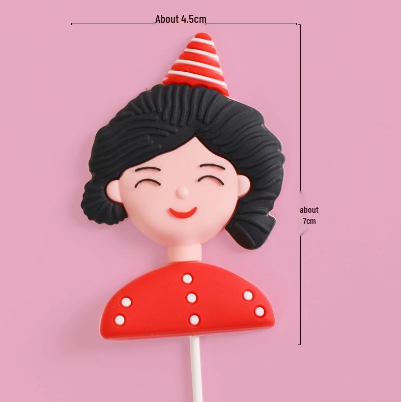 Mother's Day Cake Decor: Cute Mom & Bestie Ornaments - Internet Celebrity Duck Plug-in.