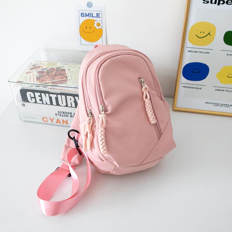 Chest Bag Shoulder Bag Women Sling Crossbody Bag Messenger Half Moon Waist Pack Bag Unisex