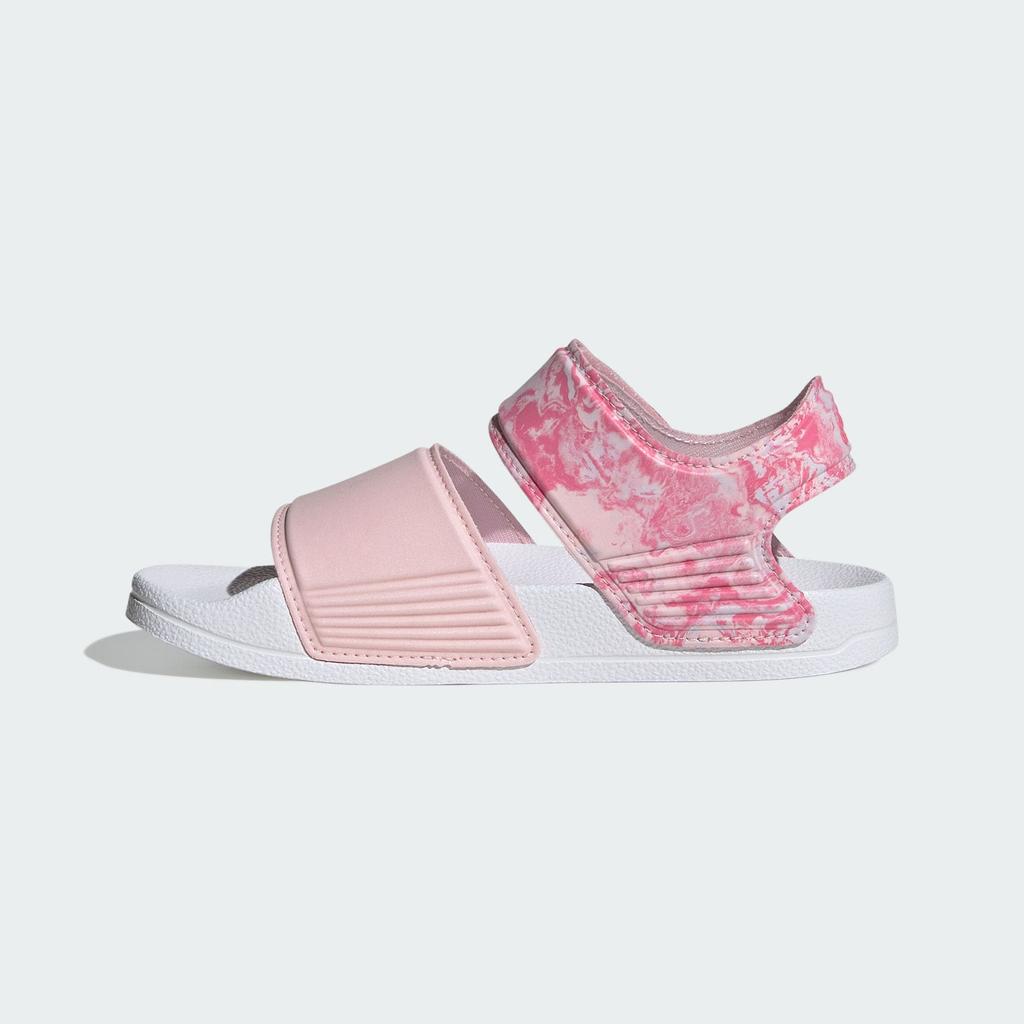 adidas Adilette Sandals Clear Pink Pink Fusion Cloud White (GS) Kids Sneakers ID2624