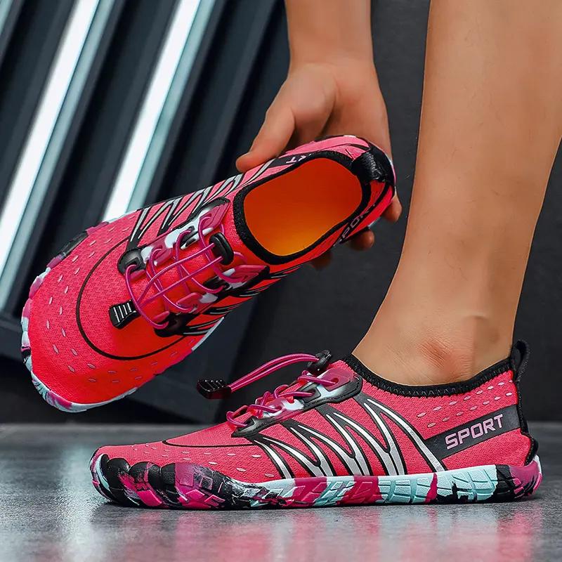 Summer Wading Hiking Shoes for Men Outdoor Men Sneakers Breathable Quick Drying Sports Trekking Beach Barefoot Mens Shoes