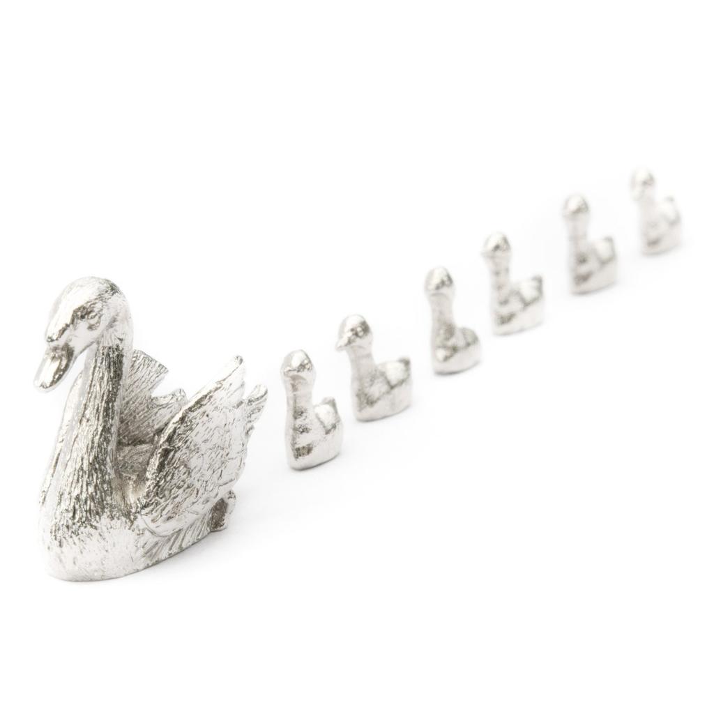 Swan and Child - British Animal Art Figurine Collection