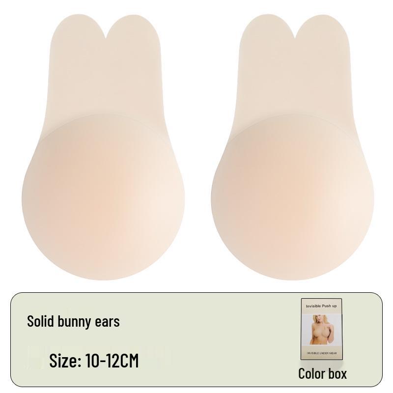 

Силиконовые невидимые бесшовные пуш-ап «заячьи ушки»: Ультратонкие поддерживающие накладки на соски 12cm