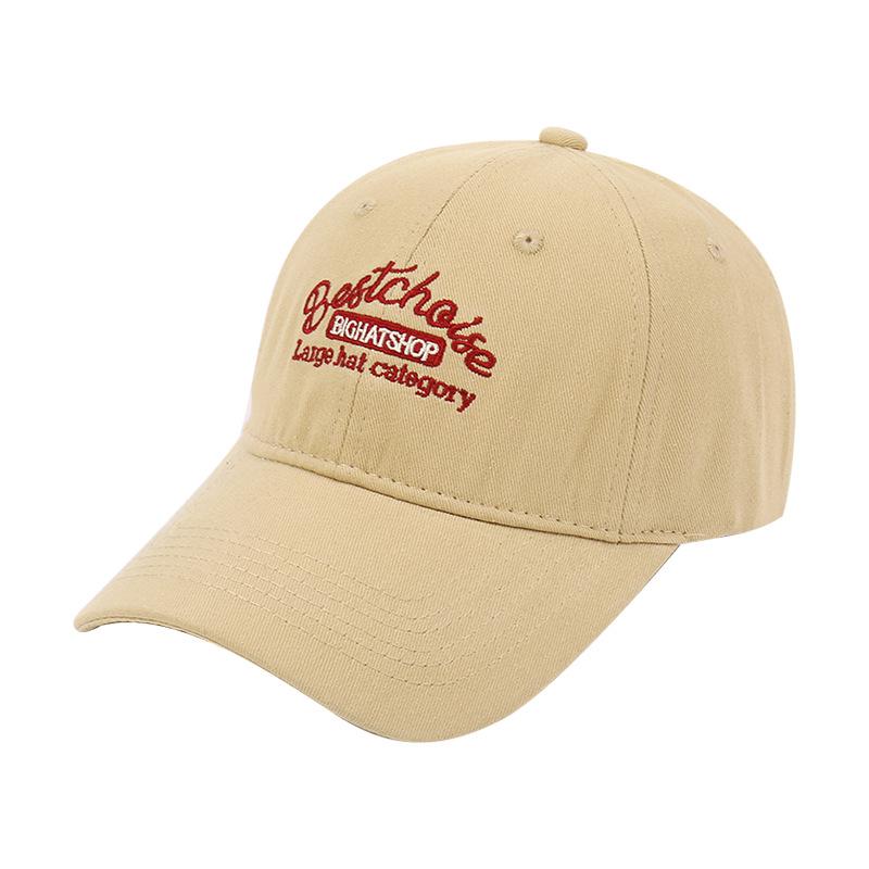 Spring and summer soft top letter embroidery baseball cap for men and women outdoor couple sunshade sunscreen cap riding sun hat