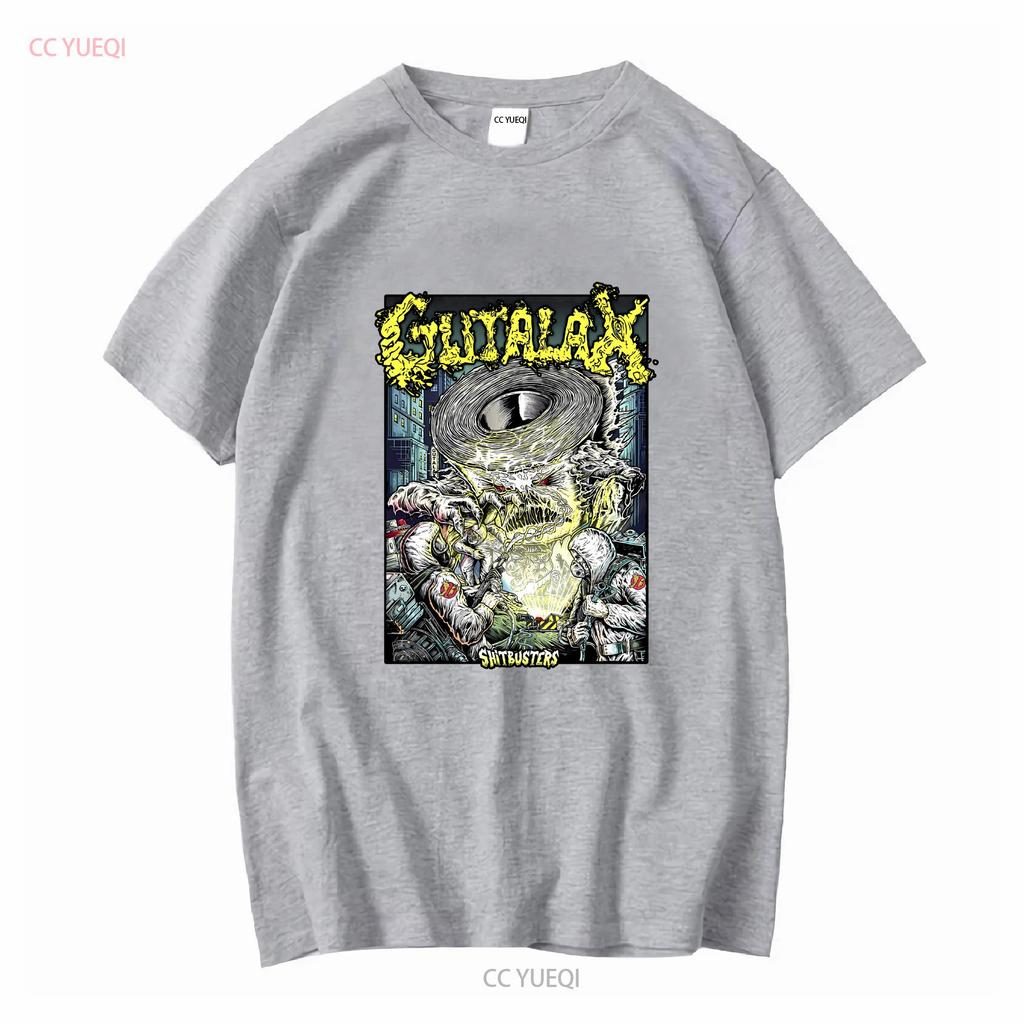 Gutalax Shitbusters Concert Tour 2024 Black All Size T Shirt TT162 vintage Washed Versatile streetwear homme