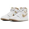 Air Jordan 1 Retro High OG Metallic Gold Donna Sneakers Bianco Gomma-Marrone Chiaro FD2596-107