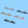 1-4PCS Stainless Steel Mobile Phone Lanyard Patch Side Hanging Clip Double Buckle Phone Straps Gasket Metal Connect Piece for