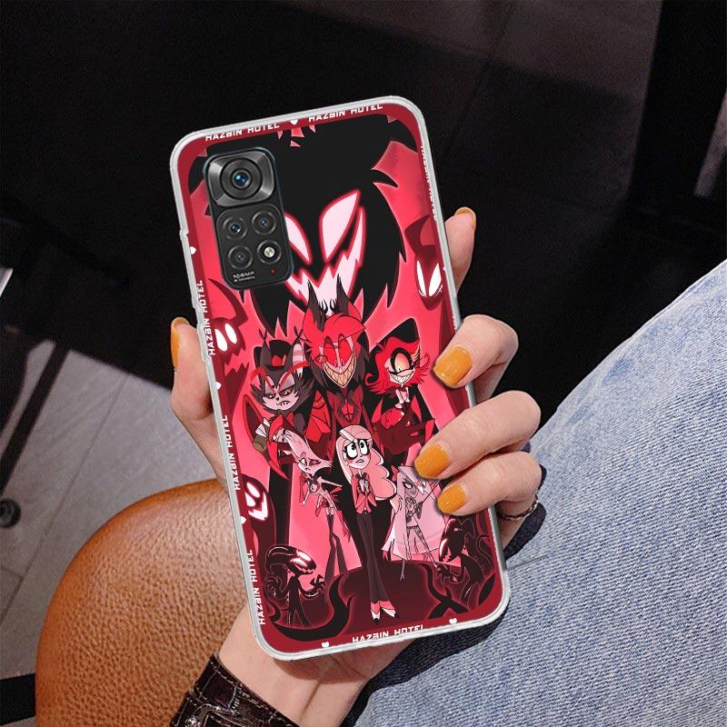 H-Hazbin Hotel Anime Phnoe Case for Phnoe Case for Xiaomi Redmi Note 15 14 14S 13 Pro Plus 12 12S 11S 11E 10S 10 11T 5G Unique C
