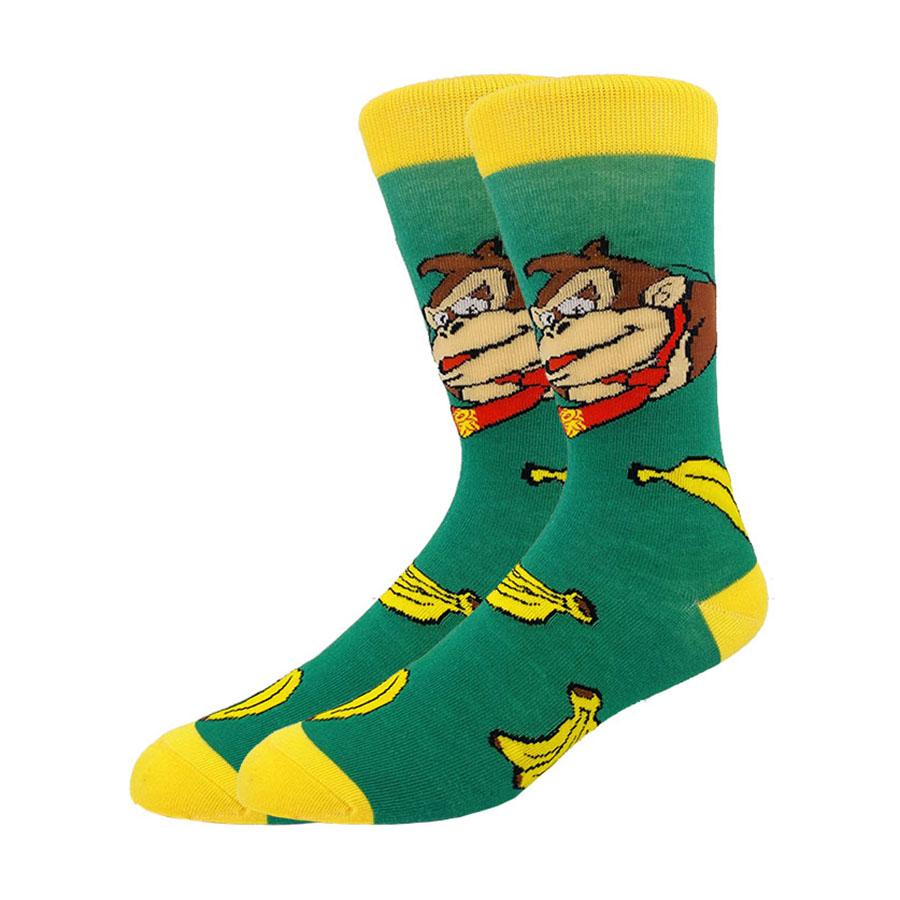men women crew socks happy socks street fashion style designer creative novelty funny happy sox skateboard