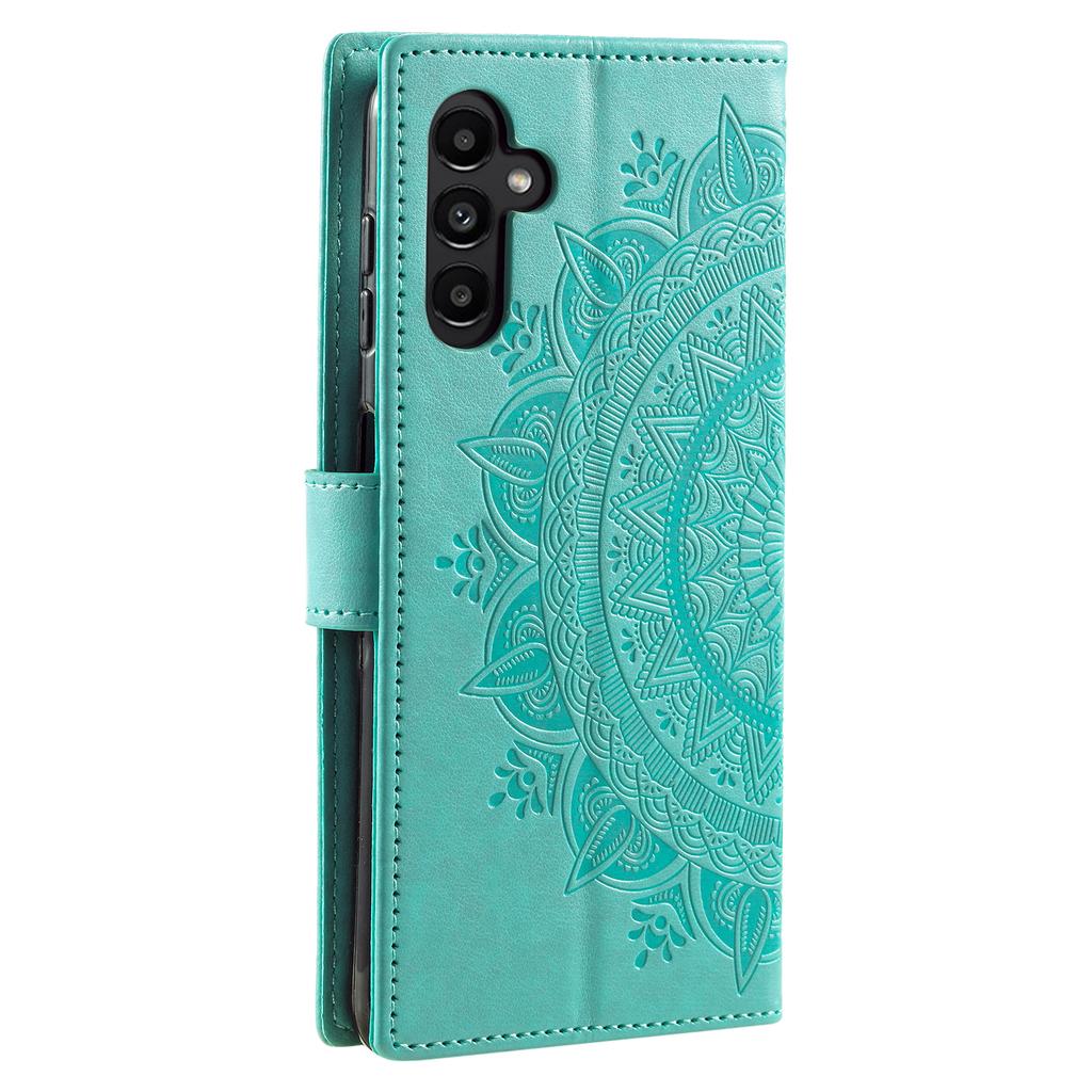 For Samsung Galaxy A26 5G Case Imprinted Totem PU Leather Wallet Stand Phone Cover