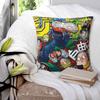 Anime Sakamoto Days Manga Square Pillowcase Cushion Cover Pillow Case Throw Pillow Cover for Home Sofa Living Room