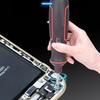 Powerful 3.6V Electric Screwdriver with Rechargeable Battery and LED Light for Household Tasks and Furniture Assembly