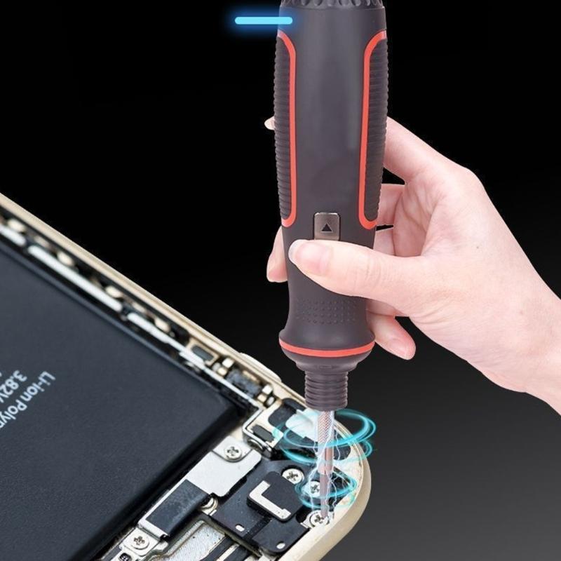 Leistungsstarker 3,6V Akkuschrauber mit wiederaufladbarem Akku und LED-Licht für Haushaltsaufgaben und Möbelmontage