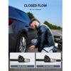 Air Chuck Set, 1/4" FNPT Extended Reach Dual Head Air Chuck W/Quick Plug, 2-Way Connect Tire Air Chuck For Tire Inflator Gauge/Air Compressor, Tire