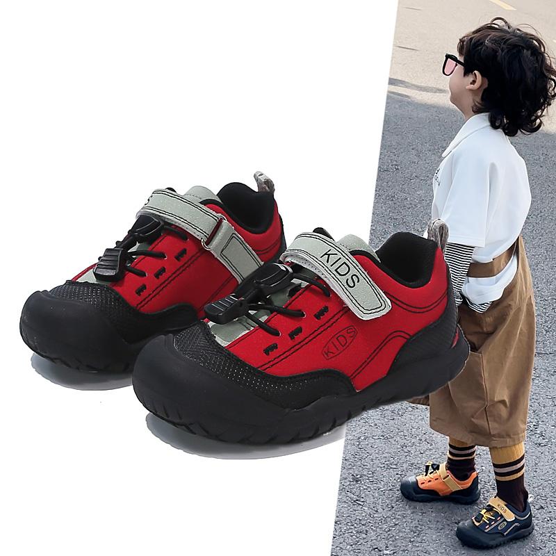 Children Sneakers Toes Capped Soft Sole Kids Casual Shoes Non-slip Comfortable 2025 New Fashion Boys Girls Sports Shoes Trendy
