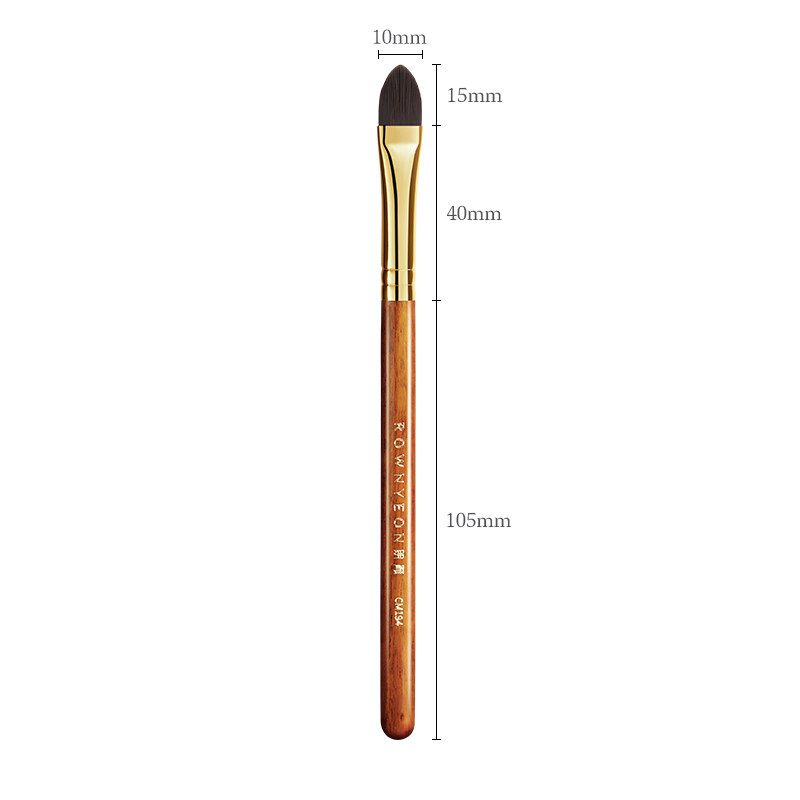 

Rownyeon Makeup Brush Red Desert Cm194/195 Large Small Size Concealer Lip Brush Dark Circles Tear Groove Spots Acne Marks Tongue Type Man-made fiber Cm194 Large Concealer Brush