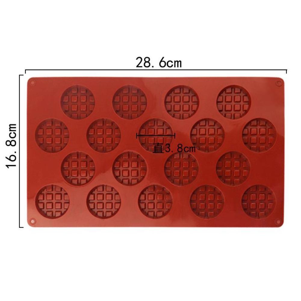Food-Grade Silicone Baking Cake Molds Non-Stick Reusable Cookie Mold Heat-Resistant DIY Chocolate Mold Dessert Baking