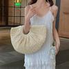 Summer Ethnic Style Straw Handbag for Women - Stylish Woven Beach Vacation Tote