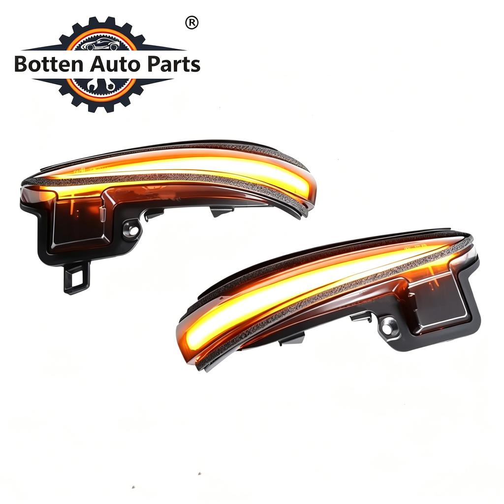 2PCS LED Turn Signal Light Dynamic for PRIUS REIZ for WISH MARK X CROWN AVALON PASSO IQ EV Rearview Mirror Indicator Lamp