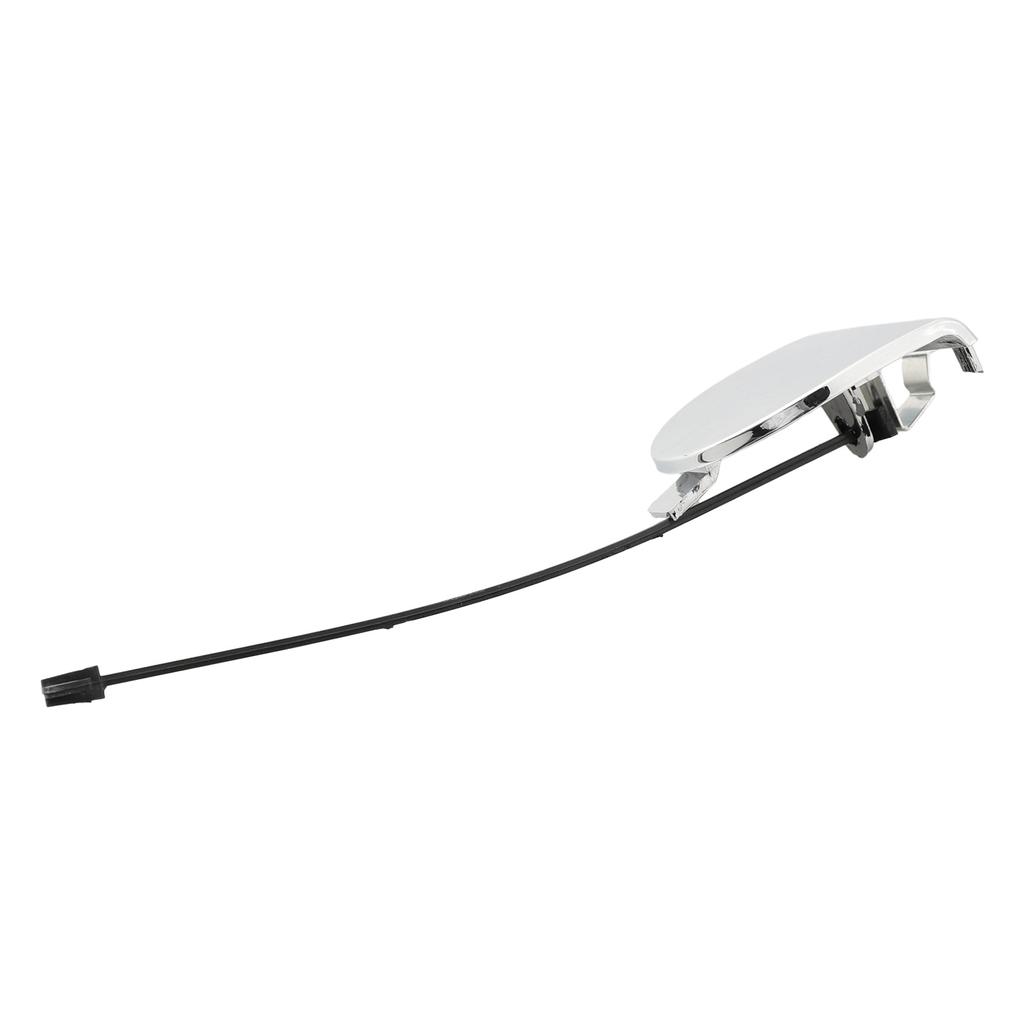 For 500 Rear Bumper Towing Eye Cover Replacement Chrome OEM 735455393 Compatible with 500 2007-2012 Trailer Cover