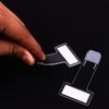 With Adhesive Tape Parking Ticket Holder Invoice Tickets Holder Permit Clip Transparent Card Clips