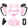 Silicone Cover Set Controller Grips VR Shell Cover VR Silicone Case for Meta Quest 3S VR Headset Accessories