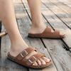 Mode Luxus Leder Kork Sandalen Sommer Herren Damen Pantoletten Clogs Strandschuhe Klassische Schnalle Pantoletten Pantoletten für Herren Pantoletten