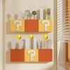 Storage Box Magnetic Large Capacity Organizer Space Saving Plastic Storage Case for Hair Accessories Jewelry Office