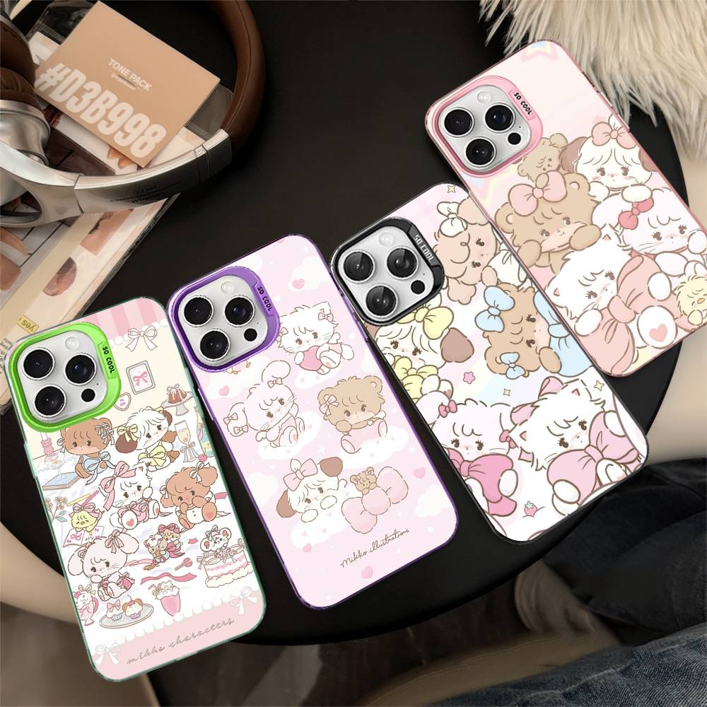 Popular Artist M-Mikko For IPhone 17 16 15 14 13 12 11 Pro Max Plus Matte Color Back Phone Cover