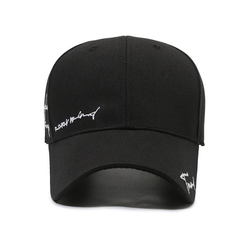 New Embroidery Baseball Cap For Men Women Hat Solid Sunscreen Baseball Hats Cotton Outdoor Sport Running Visor Casual Cap