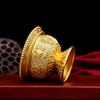 Ethnic High-Foot Eight Auspicious Water Offering Cup and Bowl Set